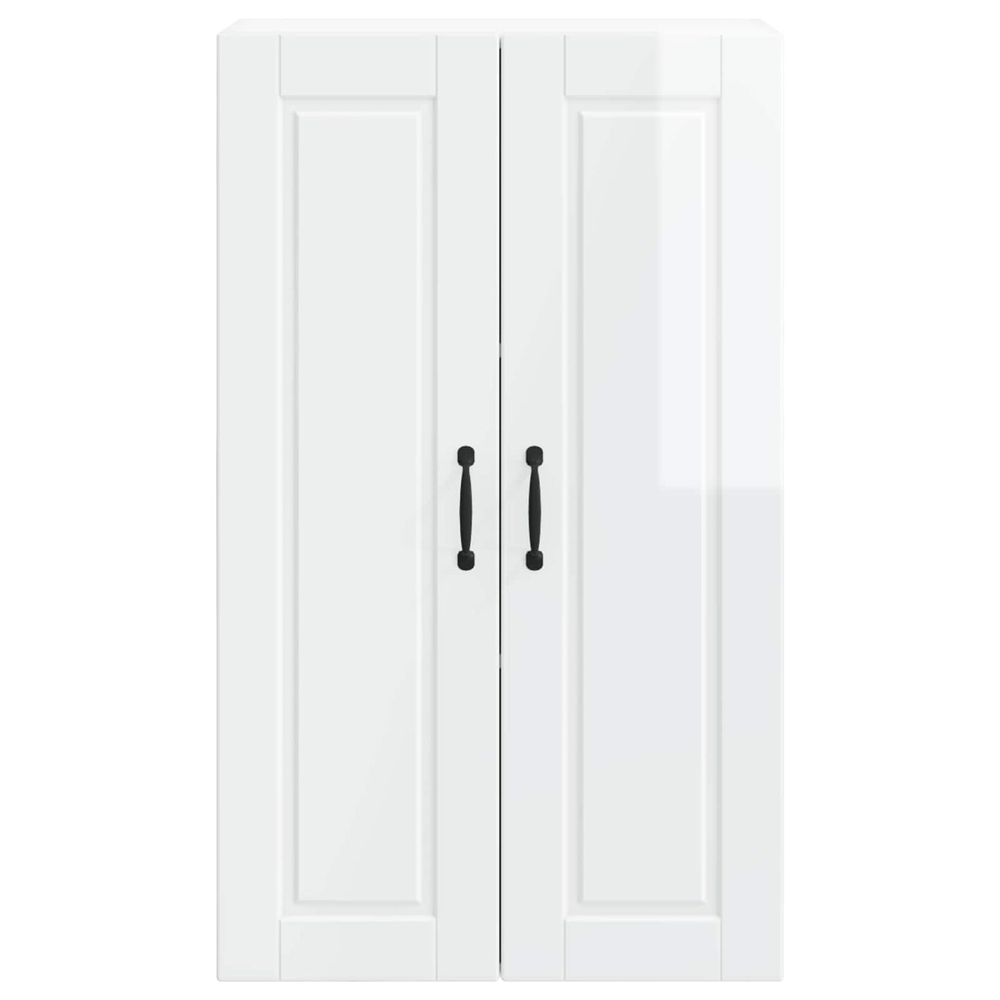 vidaXL Ντουλάπα Κουζίνας Υψηλής γυαλάδας λευκό 60 x 31 x 100 εκ.