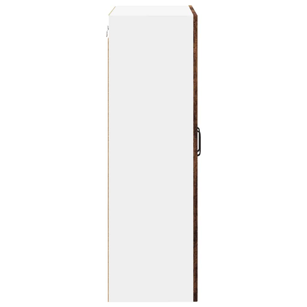 vidaXL Ντουλάπα Κουζίνας με ράφι με πόρτα Παλιό ξύλο 60 x 31 x 100 εκ.