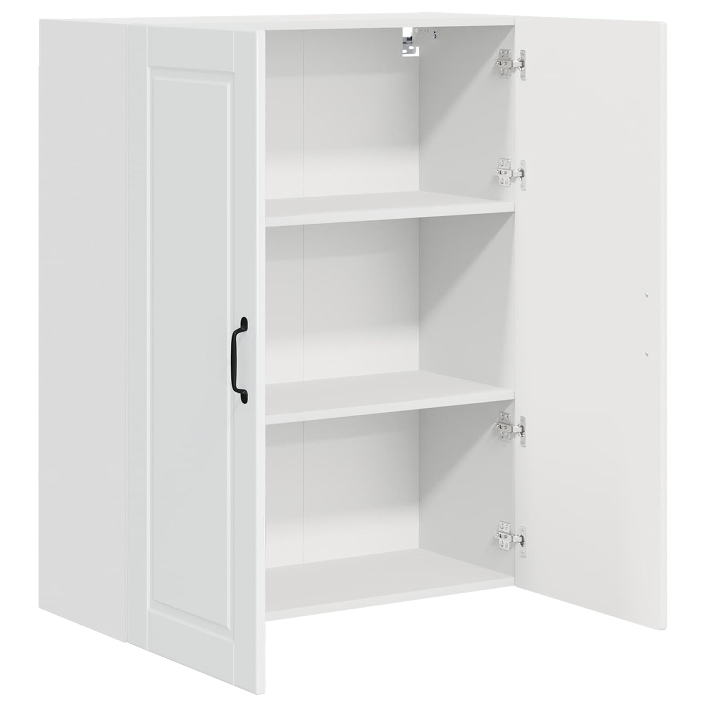 vidaXL Ντουλάπα Κουζίνας Υψηλής γυαλάδας λευκό 80 x 31 x 100 εκ.