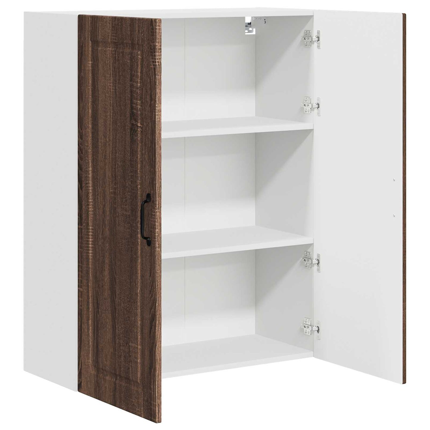 vidaXL Ντουλάπα Κουζίνας με ράφι Επιτοίχιο Καφέ δρυς 80 x 31 x 100 εκ.