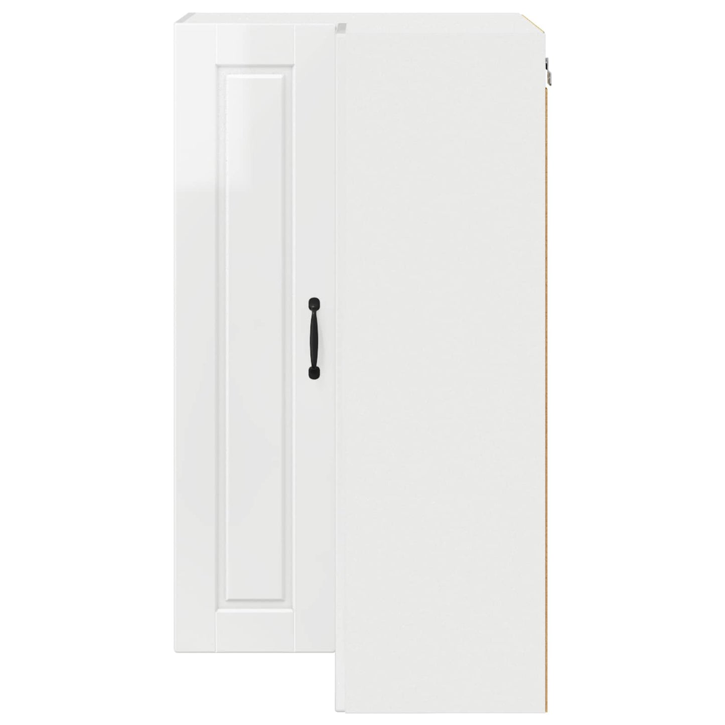 vidaXL Ντουλάπα Κουζίνας Υψηλής γυαλάδας λευκό 57 x 57 x 100 εκ.