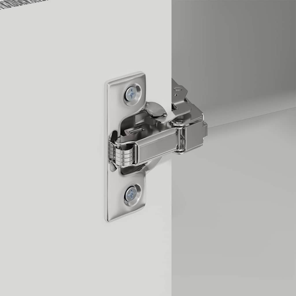 vidaXL Ντουλάπα Κουζίνας με ράφι Γκρίζο Σονομα 57 x 57 x 100 εκ.