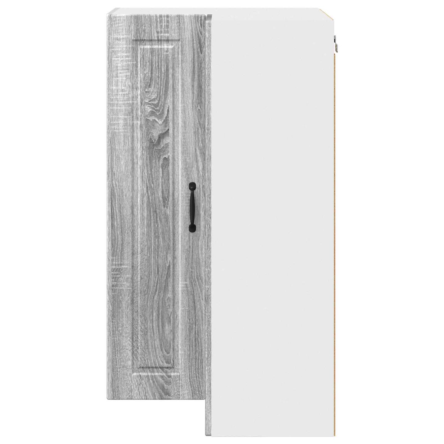 vidaXL Ντουλάπα Κουζίνας με ράφι Γκρίζο Σονομα 57 x 57 x 100 εκ.