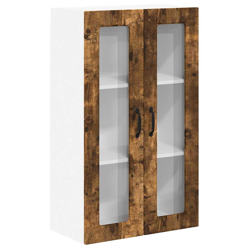 vidaXL Ντουλάπα Κουζίνας με ράφι Καπνιστό Δρύς 60 x 31 x 100 εκ.