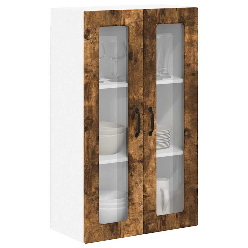 vidaXL Ντουλάπα Κουζίνας με ράφι Καπνιστό Δρύς 60 x 31 x 100 εκ.