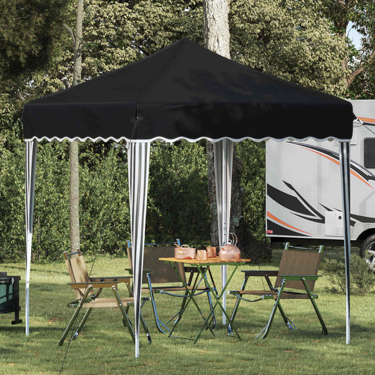 vidaXL Αυτοσχέδιο Μόρφωση Ανθρακί 195 x 195 x 245 εκ. Ύφασμα Όξφορντ