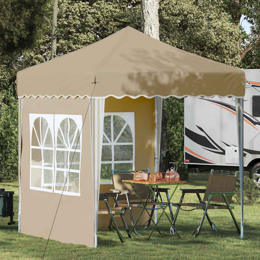 vidaXL Αυτοσχέδιο Μόρφωση Κρεμ 195 x 195 x 245 εκ. Ύφασμα Όξφορντ