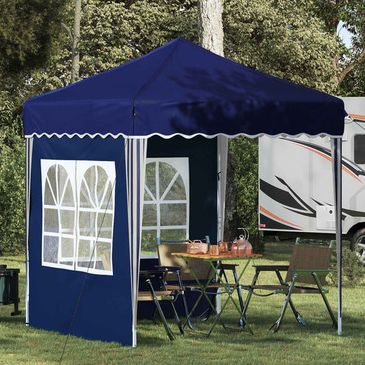vidaXL Αυτοσχέδιο Μόρφωση Μπλε 195 x 195 x 245 εκ. Ύφασμα Όξφορντ