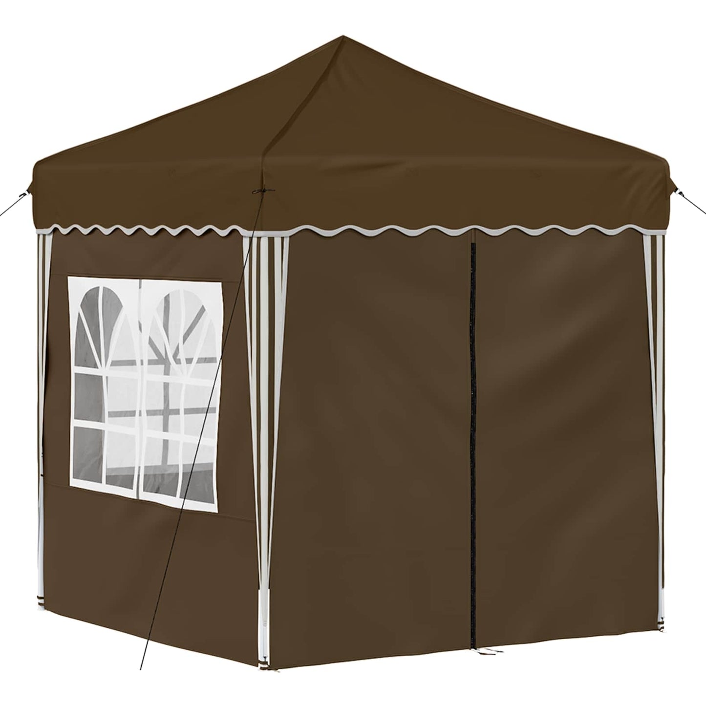 vidaXL Αυτοσχέδιο Μόρφωση Taupe 195 x 195 x 245 εκ. Ύφασμα Όξφορντ