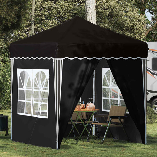 vidaXL Αυτοσχέδιο Μόρφωση Μαύρο 195 x 195 x 245 εκ. Ύφασμα Όξφορντ