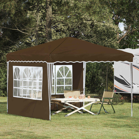 vidaXL Αυτοσχέδιο Μόρφωση Taupe 288 x 288 x 245 εκ Ύφασμα Όξφορντ