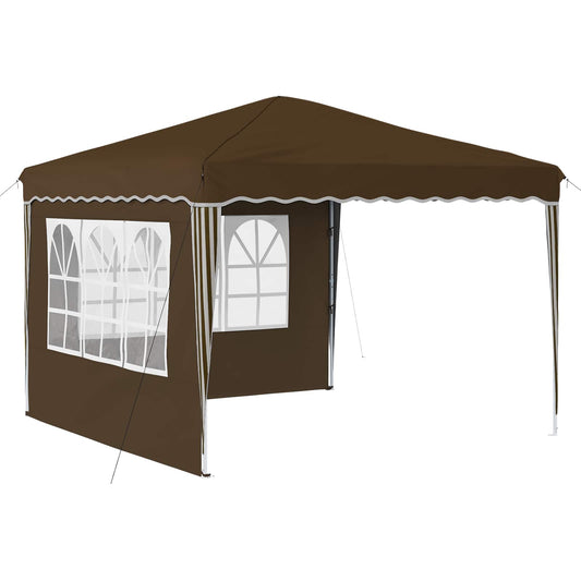 vidaXL Αυτοσχέδιο Μόρφωση Taupe 288 x 288 x 245 εκ Ύφασμα Όξφορντ