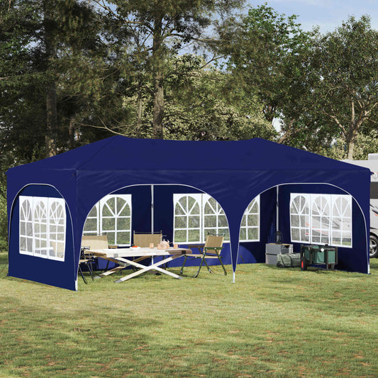 vidaXL Αυτοσχέδιο Μόρφωση Μπλε 575 x 288 x 245 εκ Ύφασμα Όξφορντ