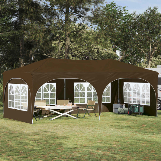 vidaXL Αυτοσχέδιο Μόρφωση Taupe 575 x 288 x 245 εκ Ύφασμα Όξφορντ