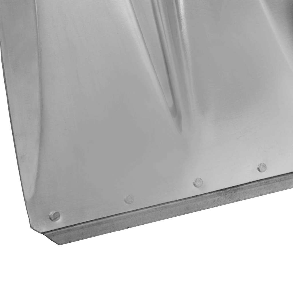 vidaXL Κεφάλι Φτυαριού 4 pcs Ασημί 43 x 32,5 εκ Αλουμίνιο