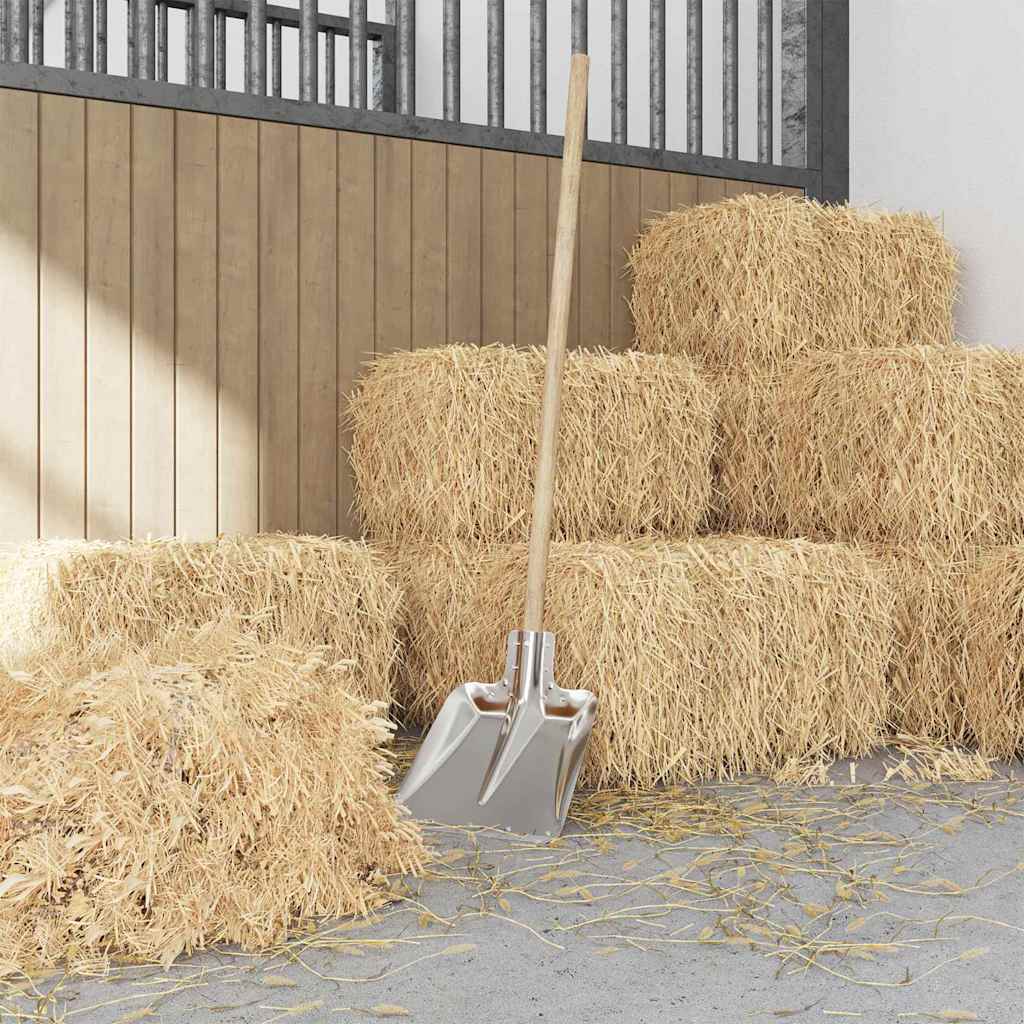 vidaXL Κεφάλι Φτυαριού 4 pcs Ασημί 43 x 32,5 εκ Αλουμίνιο