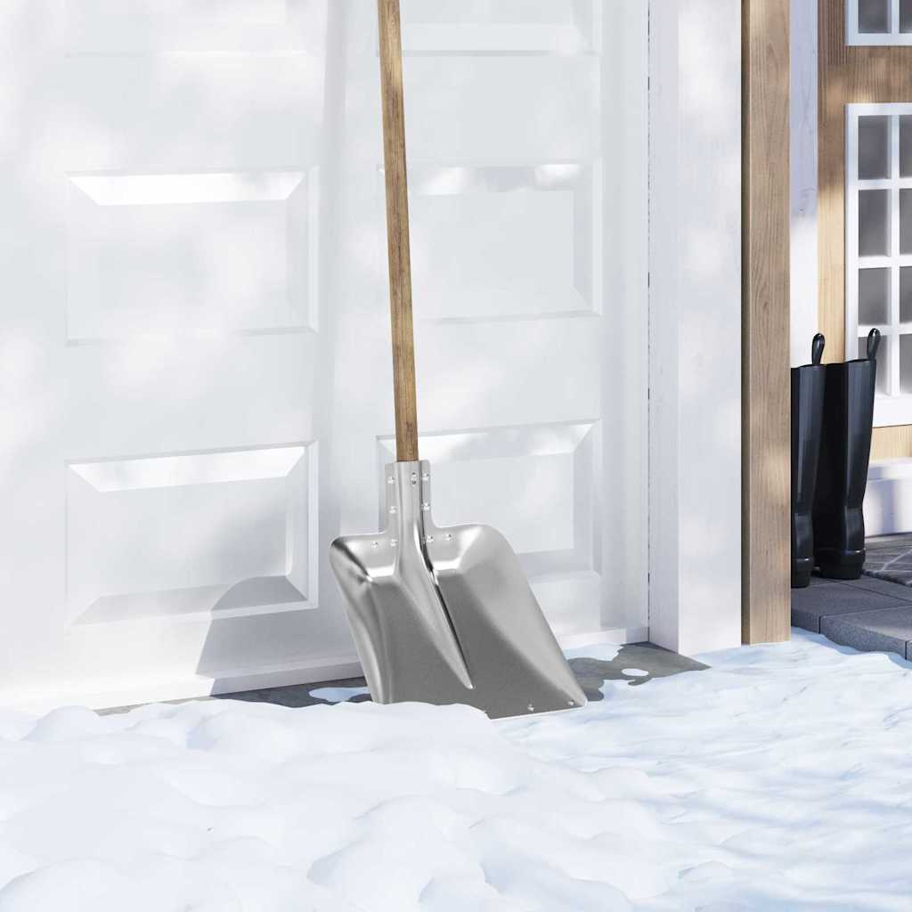vidaXL Κεφάλι Φτυαριού 4 pcs Ασημί 45 x 38 εκ. Αλουμίνιο