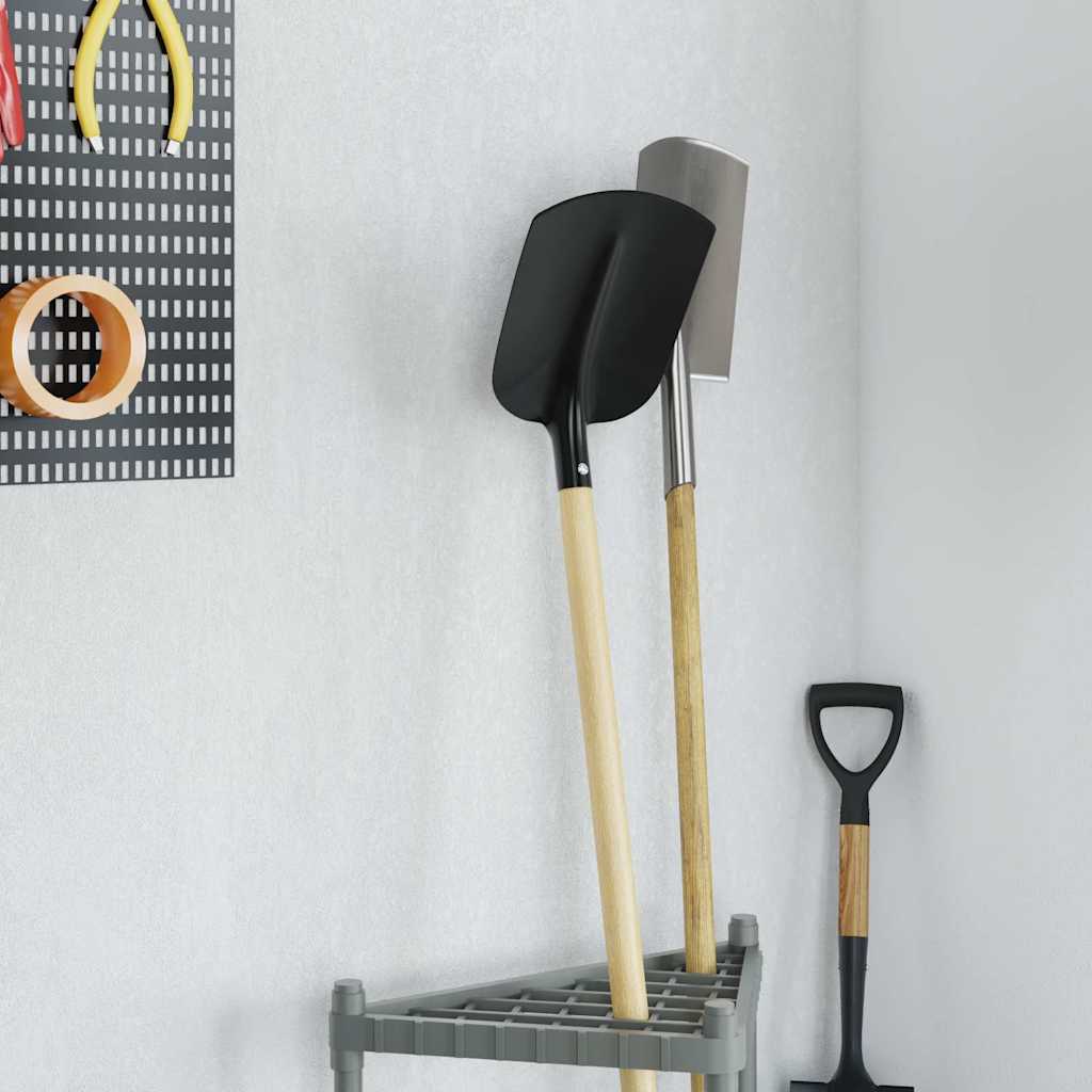 vidaXL Κεφάλι Φτυαριού 4 pcs Μαύρο 34,5 x 24 εκ.