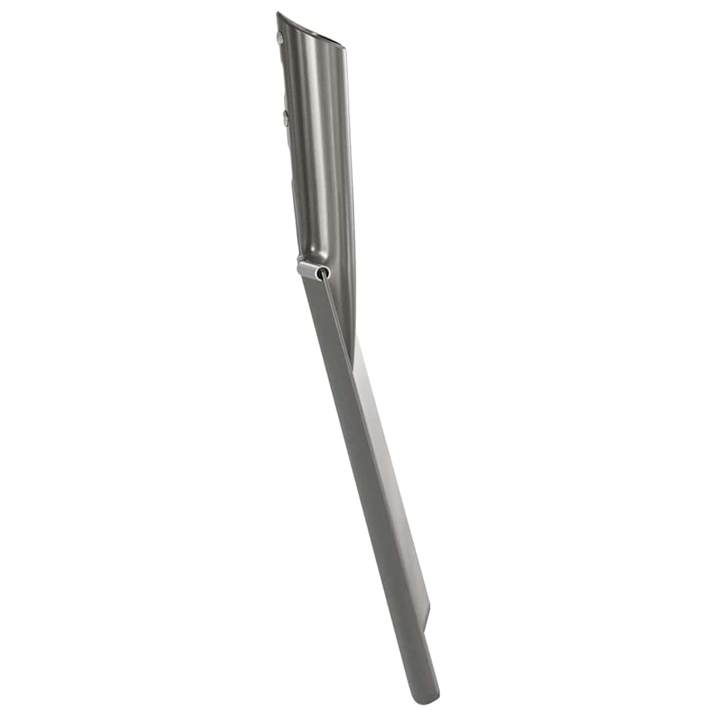 vidaXL Κεφάλι Φτυαριού 4 pcs Ασημί 43 x 17 εκ.