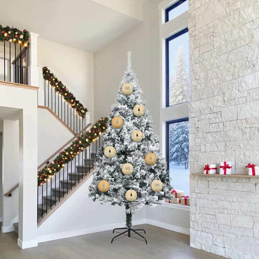 vidaXL Σετ Χριστουγεννιάτικων Στρογγυλών Μπαλίτσων 3 pcs Χρυσό