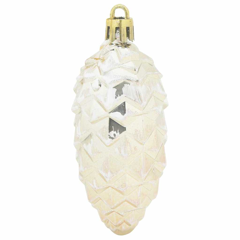 vidaXL Διακόσμηση Χριστουγεννιάτικου Δέντρου 40 pcs Μπρονζέ