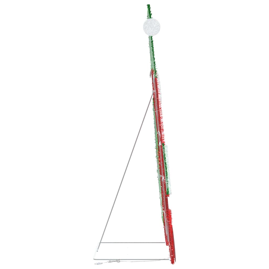 vidaXL Φωτεινός Άγιος Βασίλης Θερμό λευκό 62 x 70 εκ