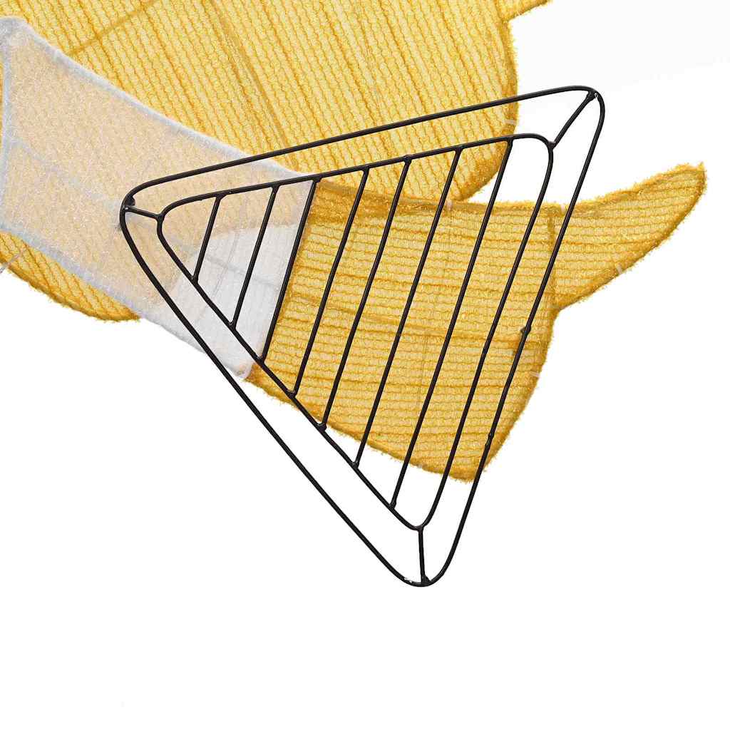 vidaXL Φωτεινός Γωνιακός Θερμό λευκό 116 x 29 x 158.5 εκ. Πολυεστέρας