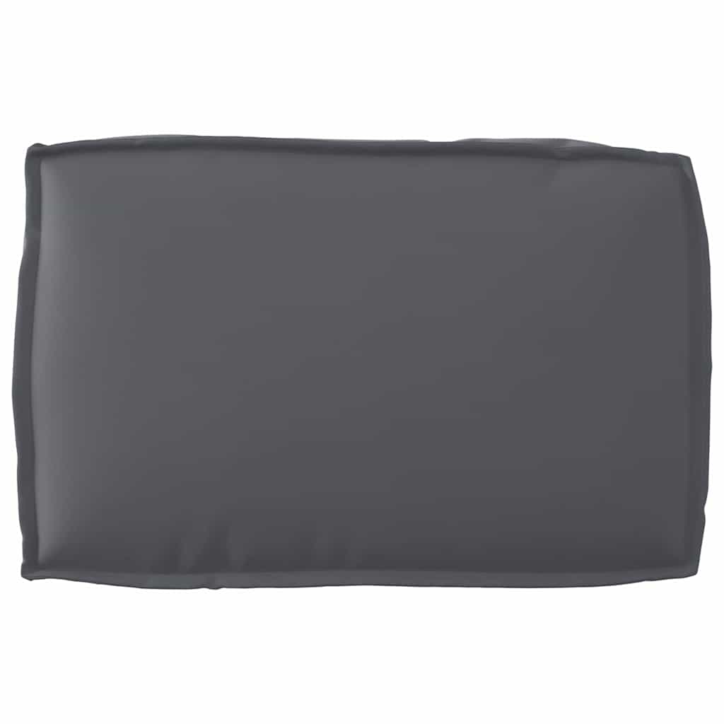 vidaXL Σετ μαξιλαριών Ύφασμα Όξφορντ Ανθρακί 120 x 50 x 52 εκ.