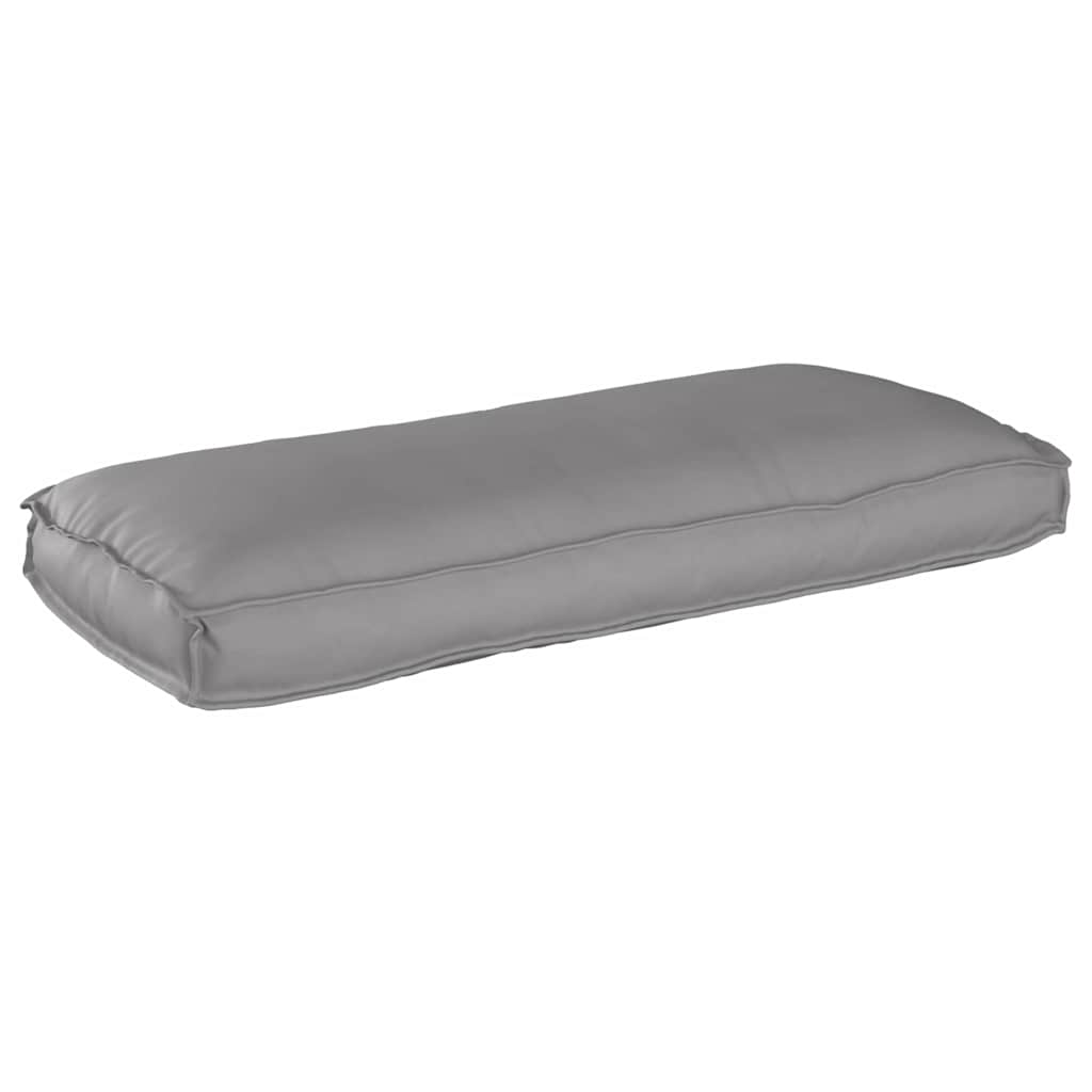 vidaXL Σετ μαξιλαριών Ύφασμα Όξφορντ Γκρι 120 x 50 x 52 εκ.