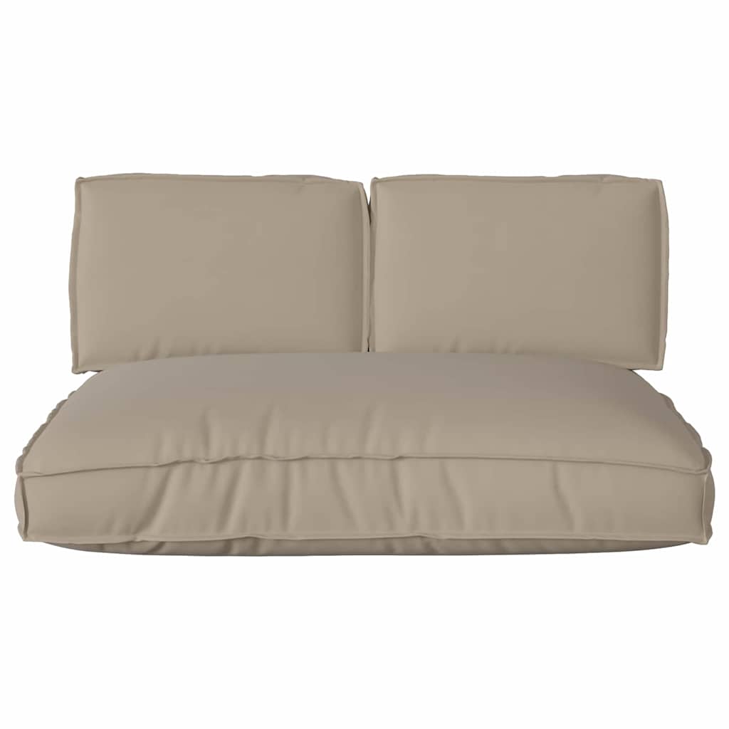 vidaXL Σετ Μαξιλαριών Πάγου 3 pcs Taupe 120 x 80 x 12 cm Ύφασμα Oxford