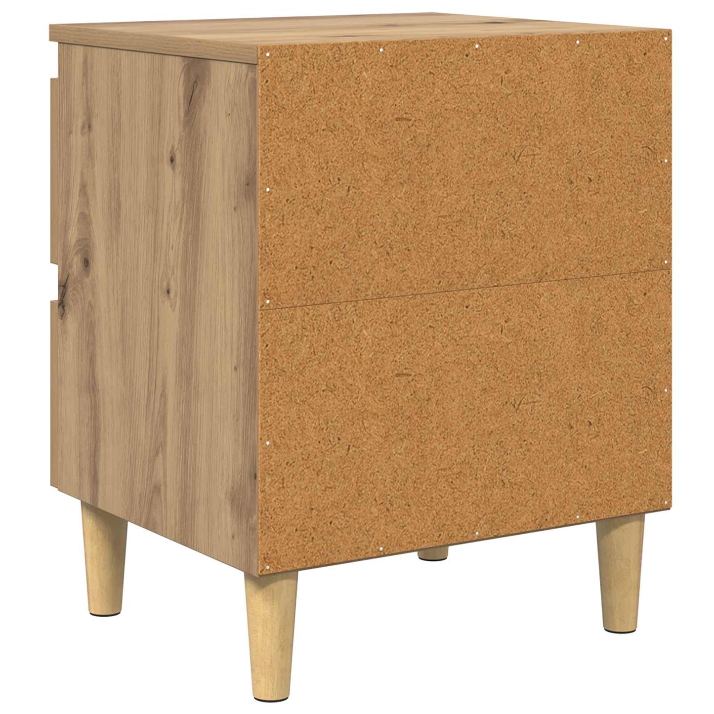 vidaXL Ντουλάπι κρεβατιού με συρτάρι Artisan Oak 40 x 35 x 50 εκ.