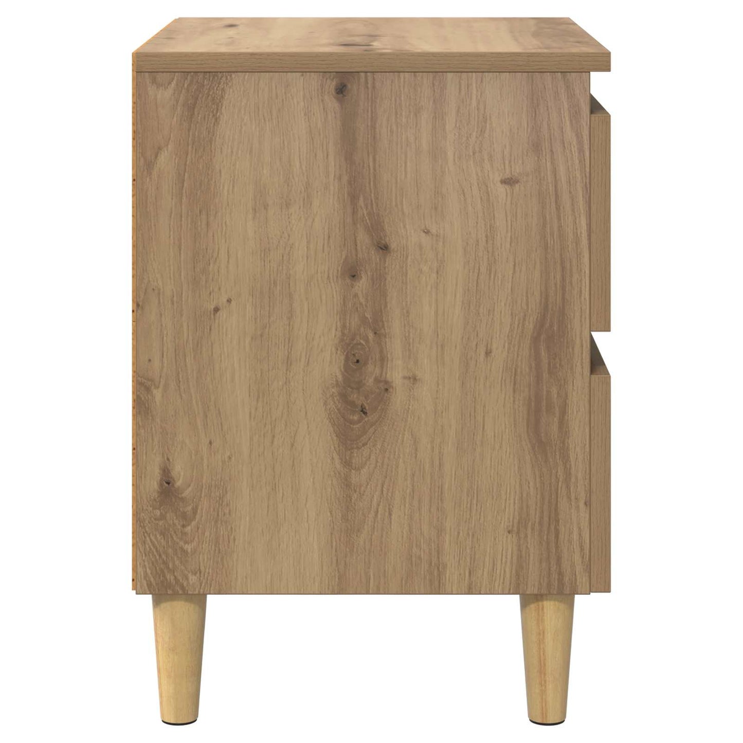 vidaXL Ντουλάπι κρεβατιού με συρτάρι Artisan Oak 40 x 35 x 50 εκ.