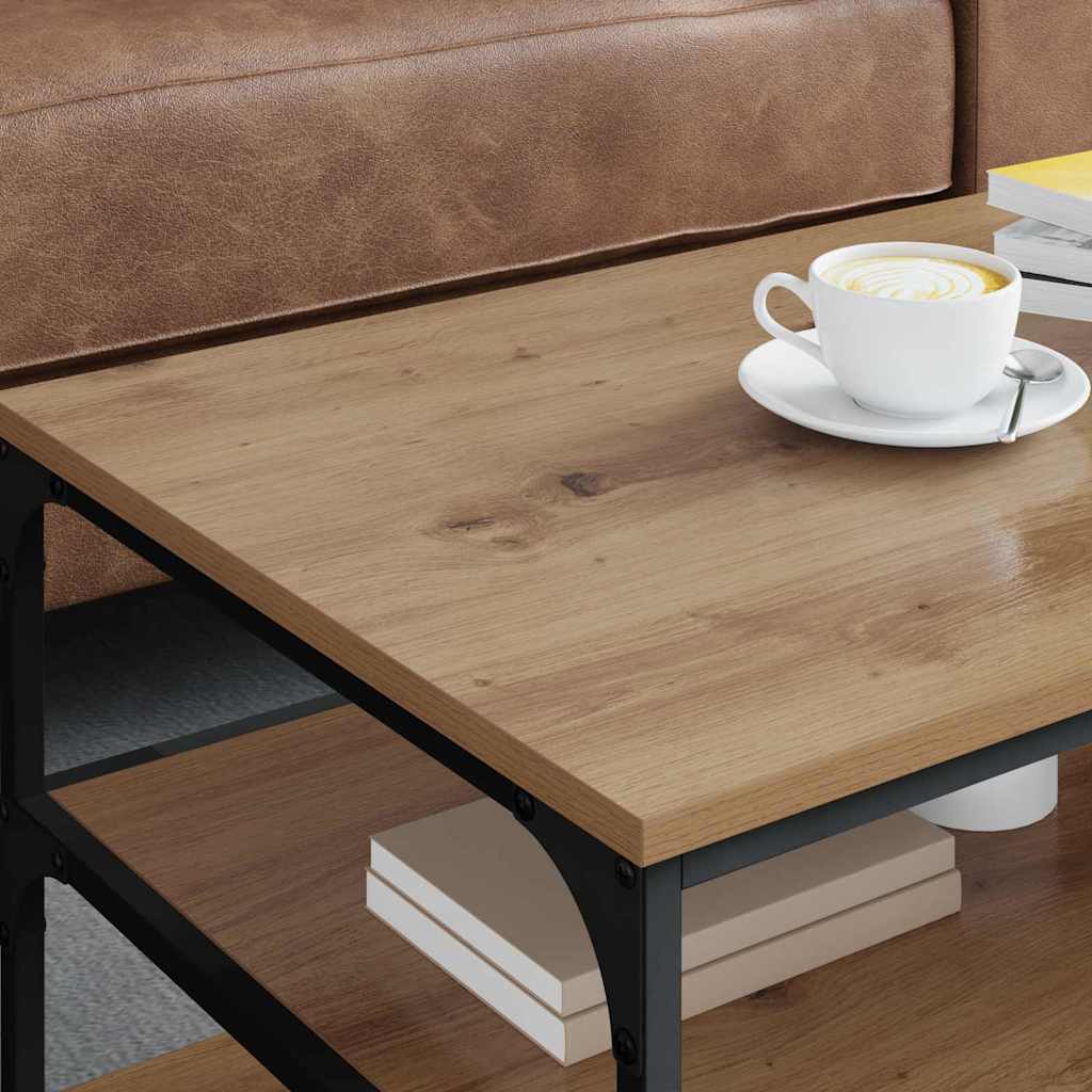 vidaXL Τραπεζάκι σαλονιού Artisan Oak 90 x 49 x 40 εκ