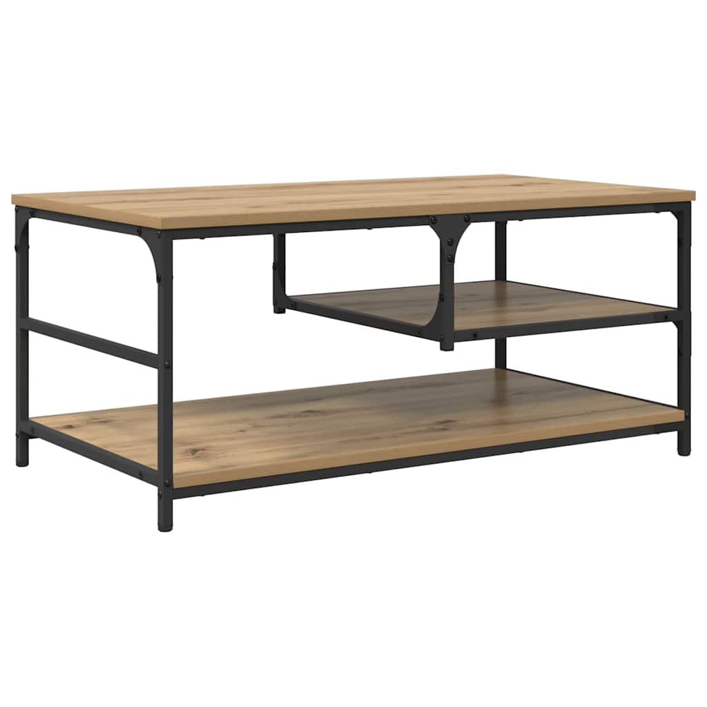 vidaXL Τραπεζάκι σαλονιού Artisan Oak 90 x 49 x 40 εκ