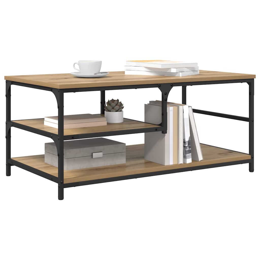 vidaXL Τραπεζάκι σαλονιού Artisan Oak 90 x 49 x 40 εκ