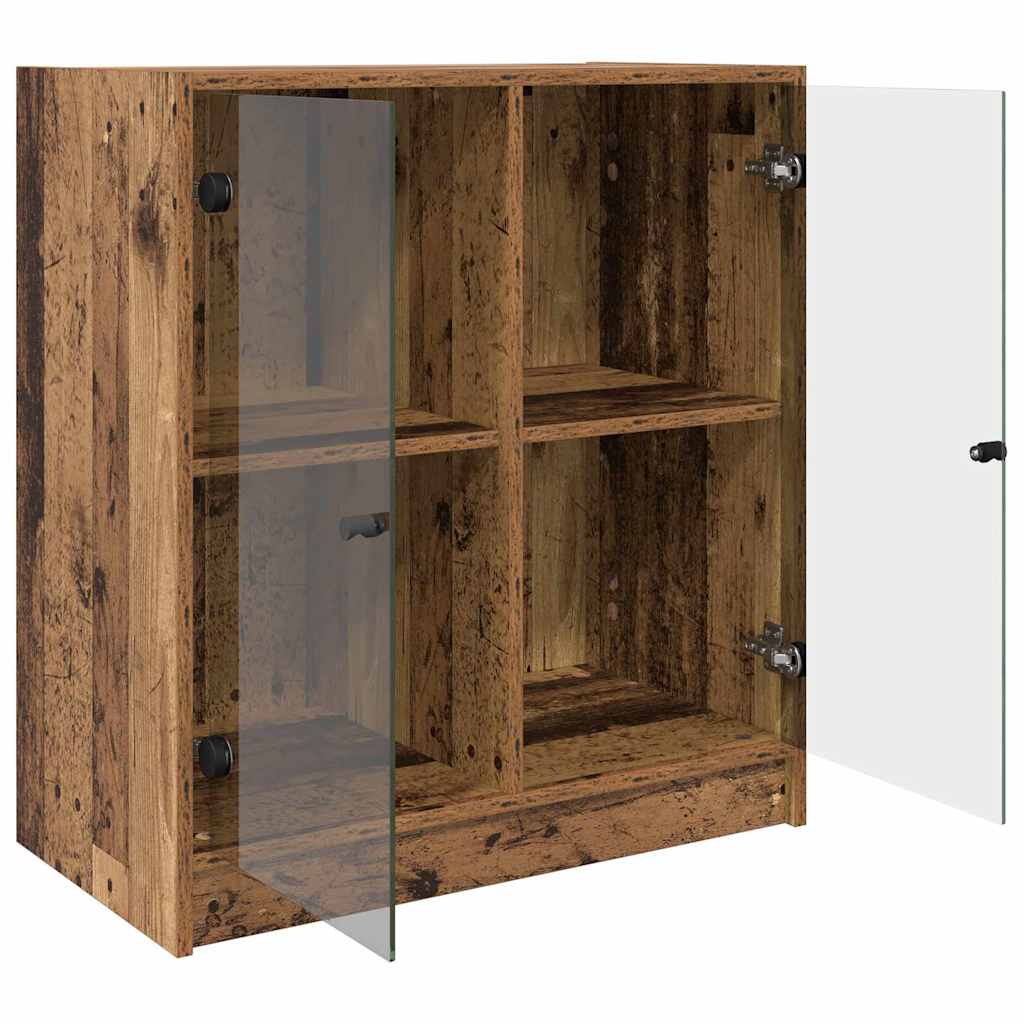 vidaXL Βοηθητικό ντουλάπι Παλιό Ξύλο 68 x 37 x 75,5 εκ