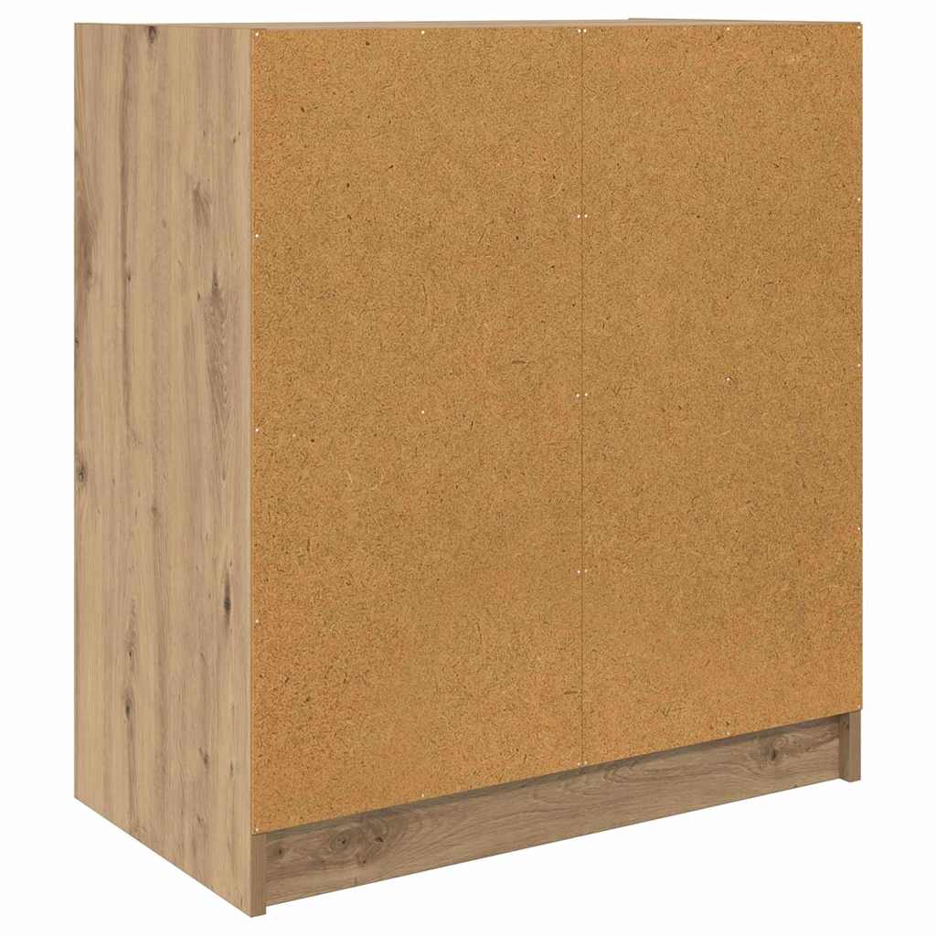 vidaXL Βοηθητικό ντουλάπι Artisan Oak 68 x 37 x 75,5 εκ