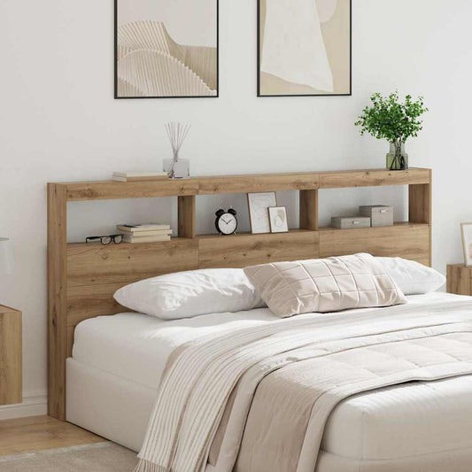 vidaXL Κεφαλάρι Artisan Oak Επεξεργασμένο Ξύλο