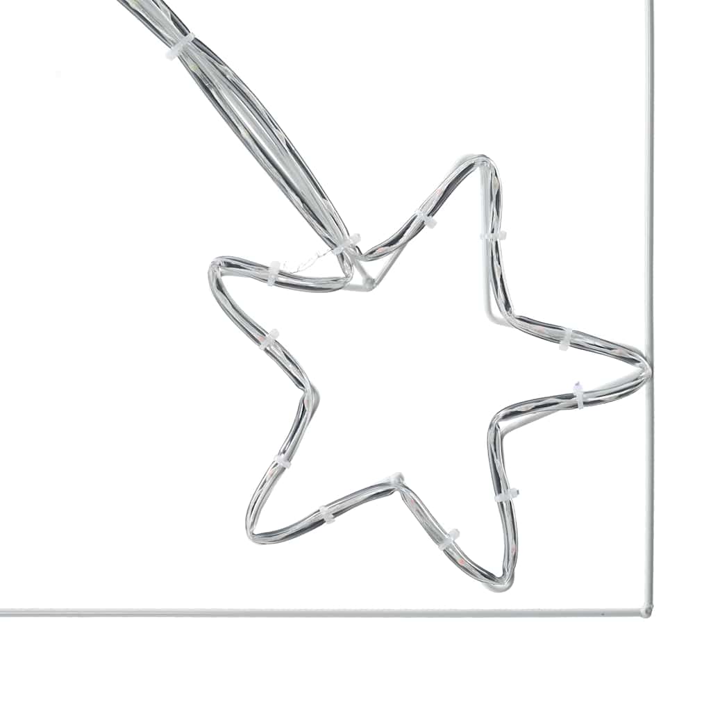 vidaXL Χριστουγεννιάτικο Αστέρι με 432 LED Πολύχρωμο 180 x 57 εκ PVC