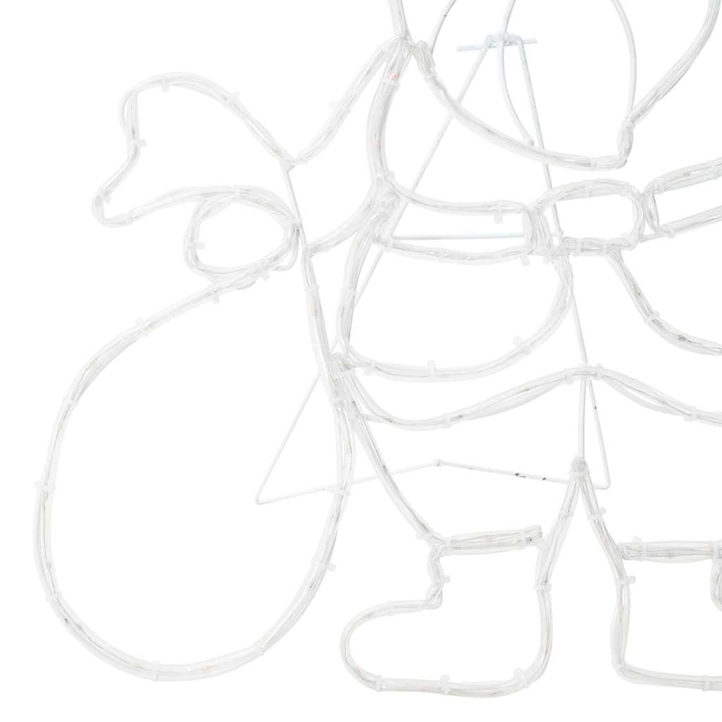 vidaXL Φως Άγιου Βασίλη Πολύχρωμο 58.5 x 60 x 1.3 εκ. Σίδερο