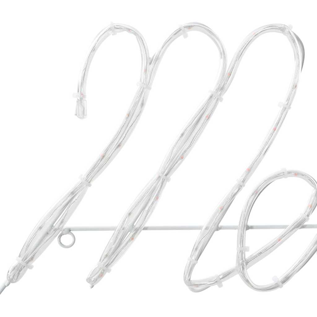 vidaXL Χριστουγεννιάτικη Πινακίδα Κόκκινο 99 x 55 x 13 εκ. Σίδερο