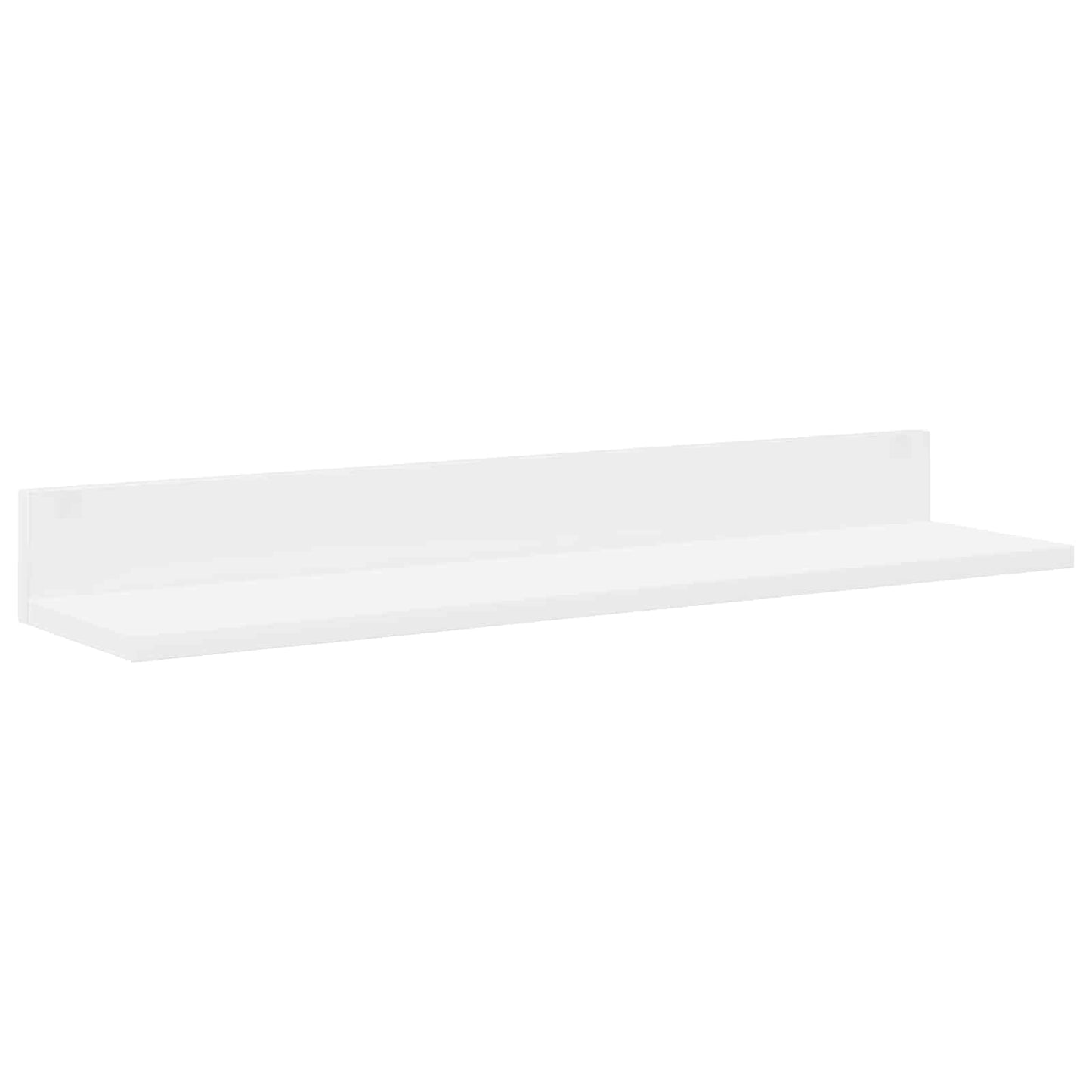 vidaXL Σετ επίπλου τηλεόρασης Επιτοίχιο 4 pcs Λευκό Επεξεργασμένο ξύλο