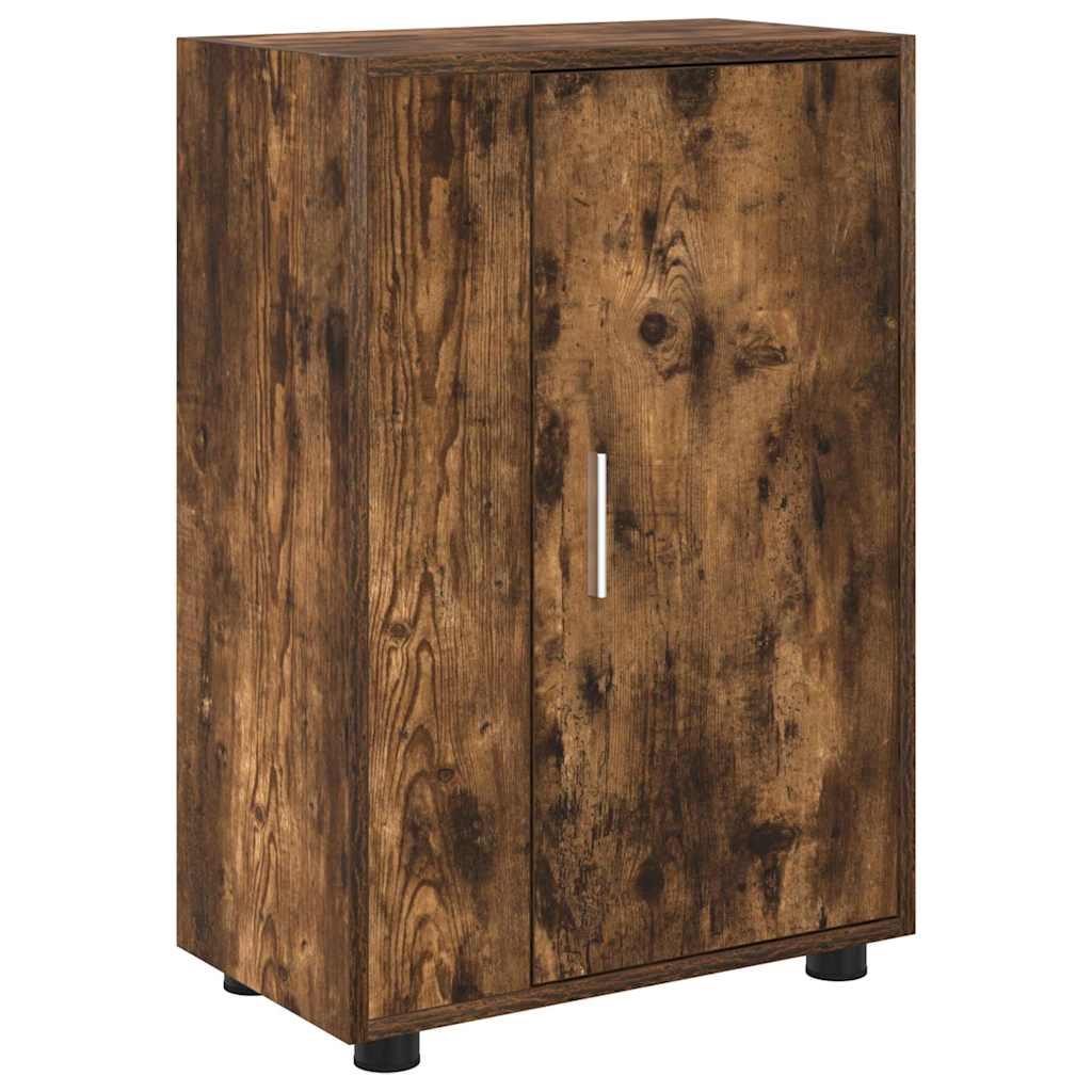 vidaXL Σετ 4 τεμαχίων για ντουλάπα τηλεόρασης 4 pcs Καπνιστή δρυς