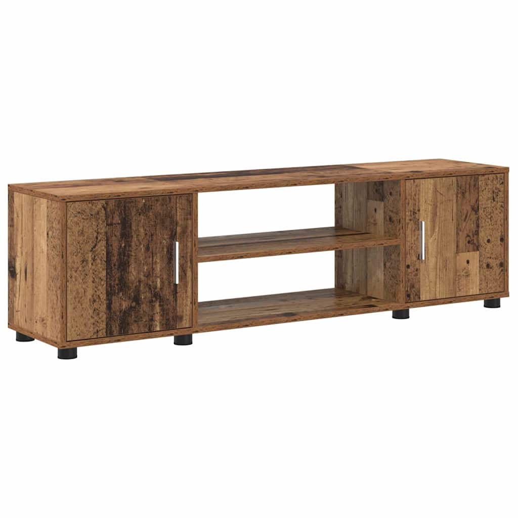 vidaXL Σετ 4 τεμαχίων για ντουλάπα τηλεόρασης 4 pcs Παλιό ξύλο