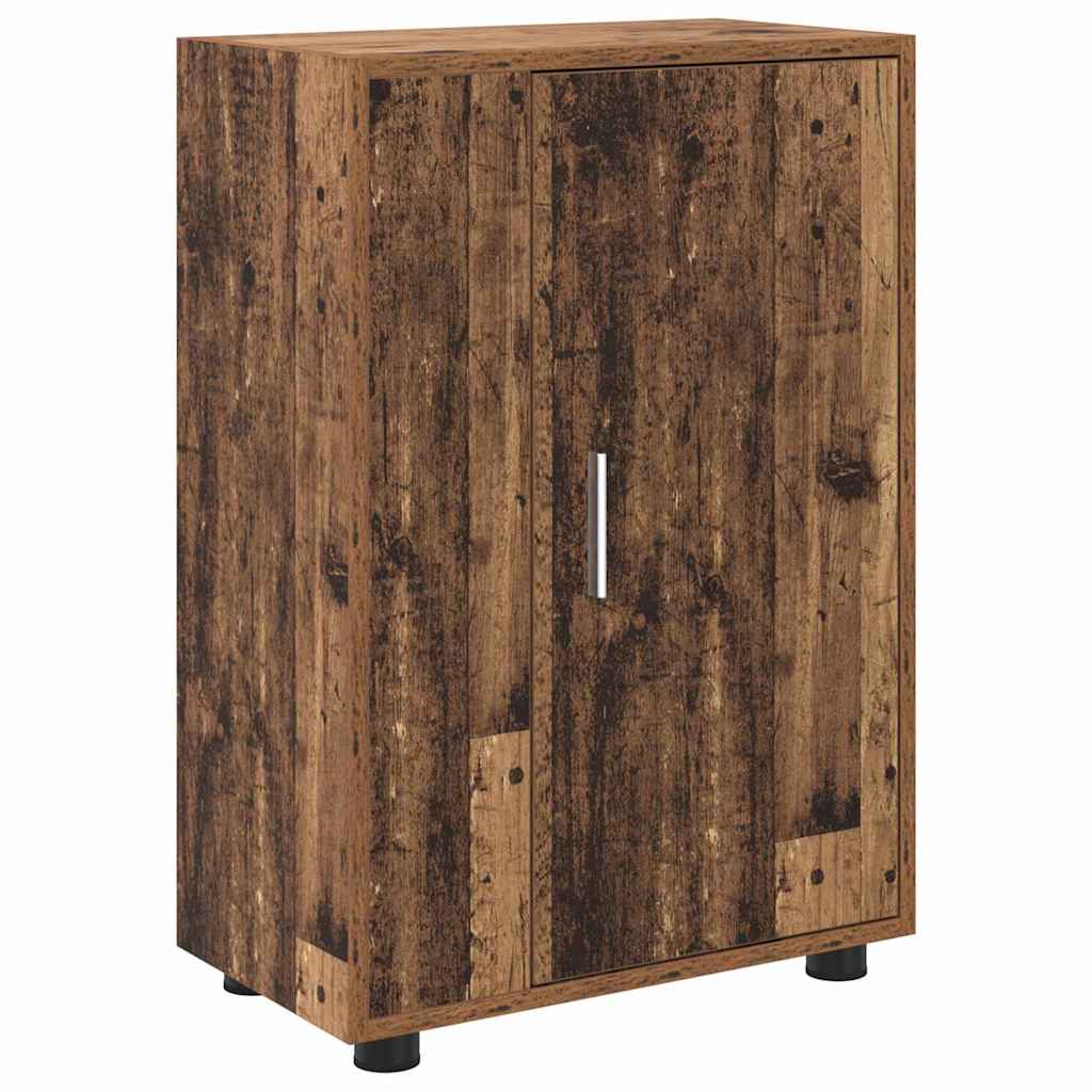 vidaXL Σετ 4 τεμαχίων για ντουλάπα τηλεόρασης 4 pcs Παλιό ξύλο