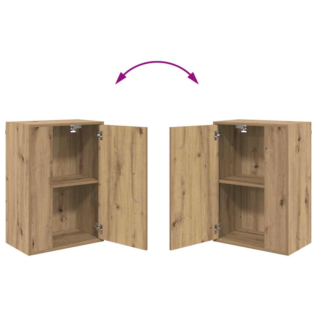 vidaXL Σετ 4 τεμαχίων για ντουλάπα τηλεόρασης 4 pcs artisan δρυς