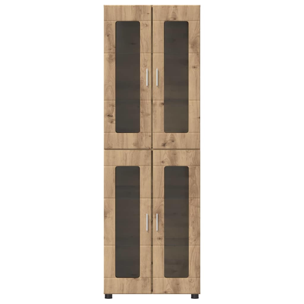 vidaXL Highboard Artisan Oak 60 x 35 x 182 εκ. Επεξεργασμένο ξύλο
