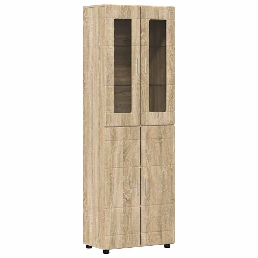 vidaXL Σετ επίπλου τηλεόρασης με συρτάρι FLORIN 3 pcs Δρύς Sonoma