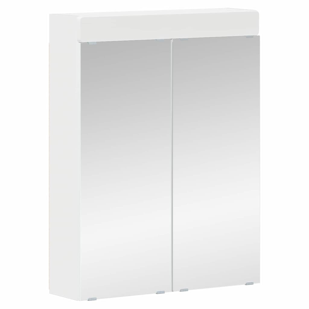vidaXL Σετ Επίπλων Μπάνιου TULUM 4 τμχ. Λευκό 60 x 34 x 63 εκ