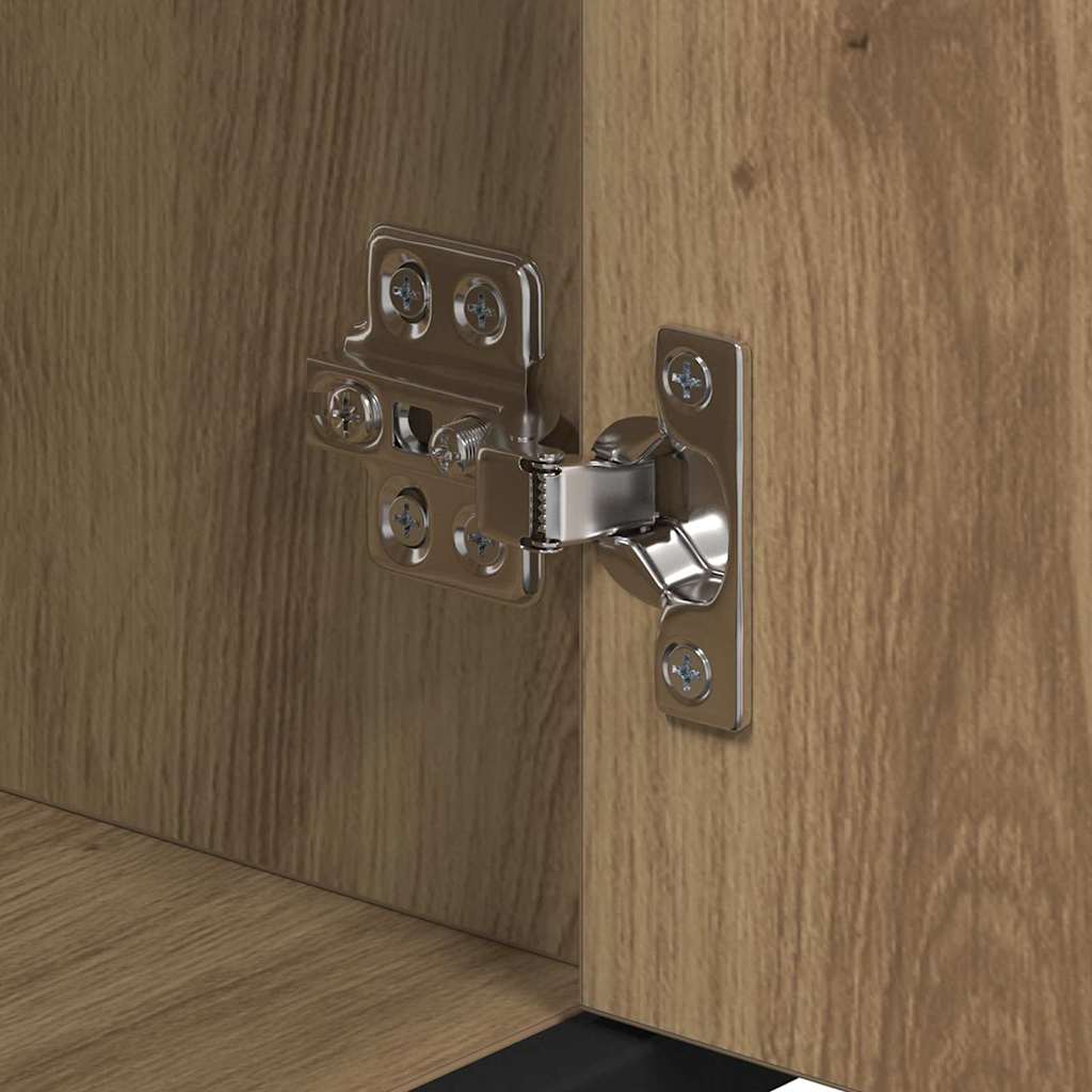 vidaXL Σετ Επίπλων Μπάνιου Artisan Oak 35 x 37,5 x 188,5 εκατοστά